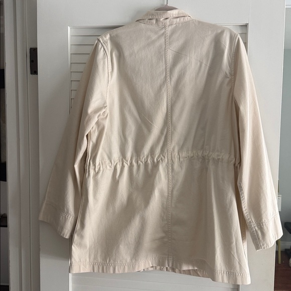 Barbour- Maeva-Utility Jacket, Cream-Size 10 - Picture 10 of 16